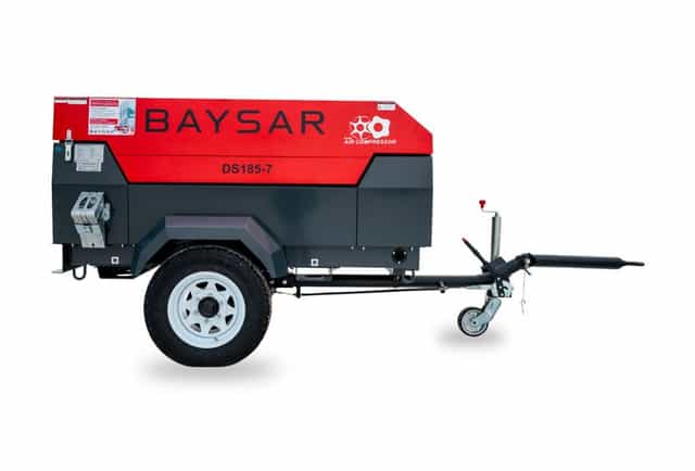 Дизельный винтовой компрессор BAYSAR DS185-7